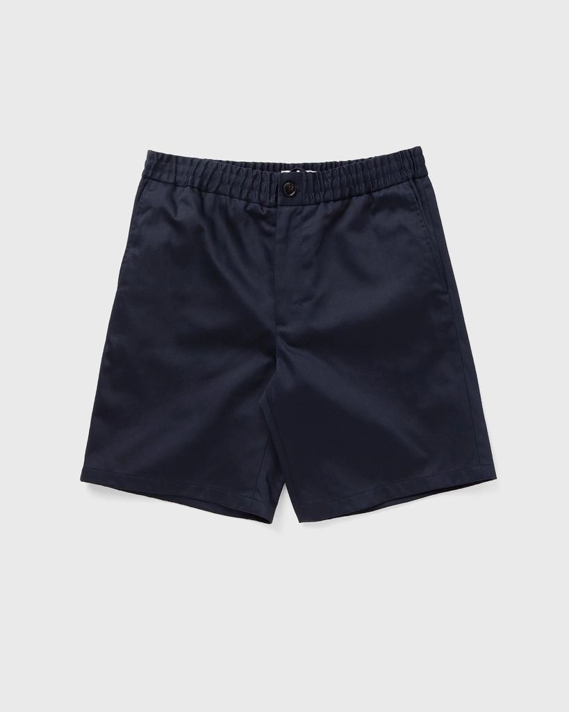 AMI Paris STRAIGHT ELASTICATED WAIST SHORTS men Casual Shorts blue in
